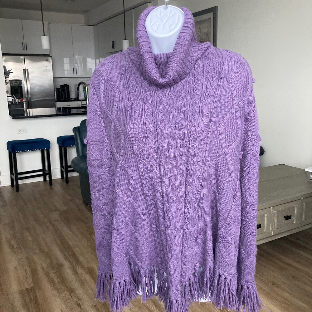 CALYPSO by Christiane Celle 100% Baby Alpaca Poncho